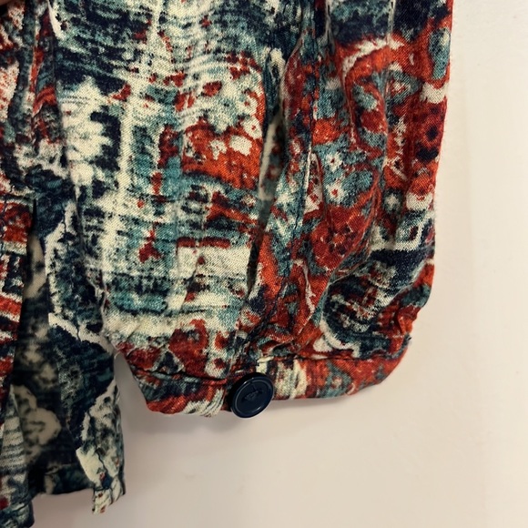 Crosby 3/4 Sleeve Patterned Top - Picture 4 of 5